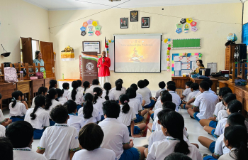  International Gita Mahotsav at Saraswati Primary School Sukawati